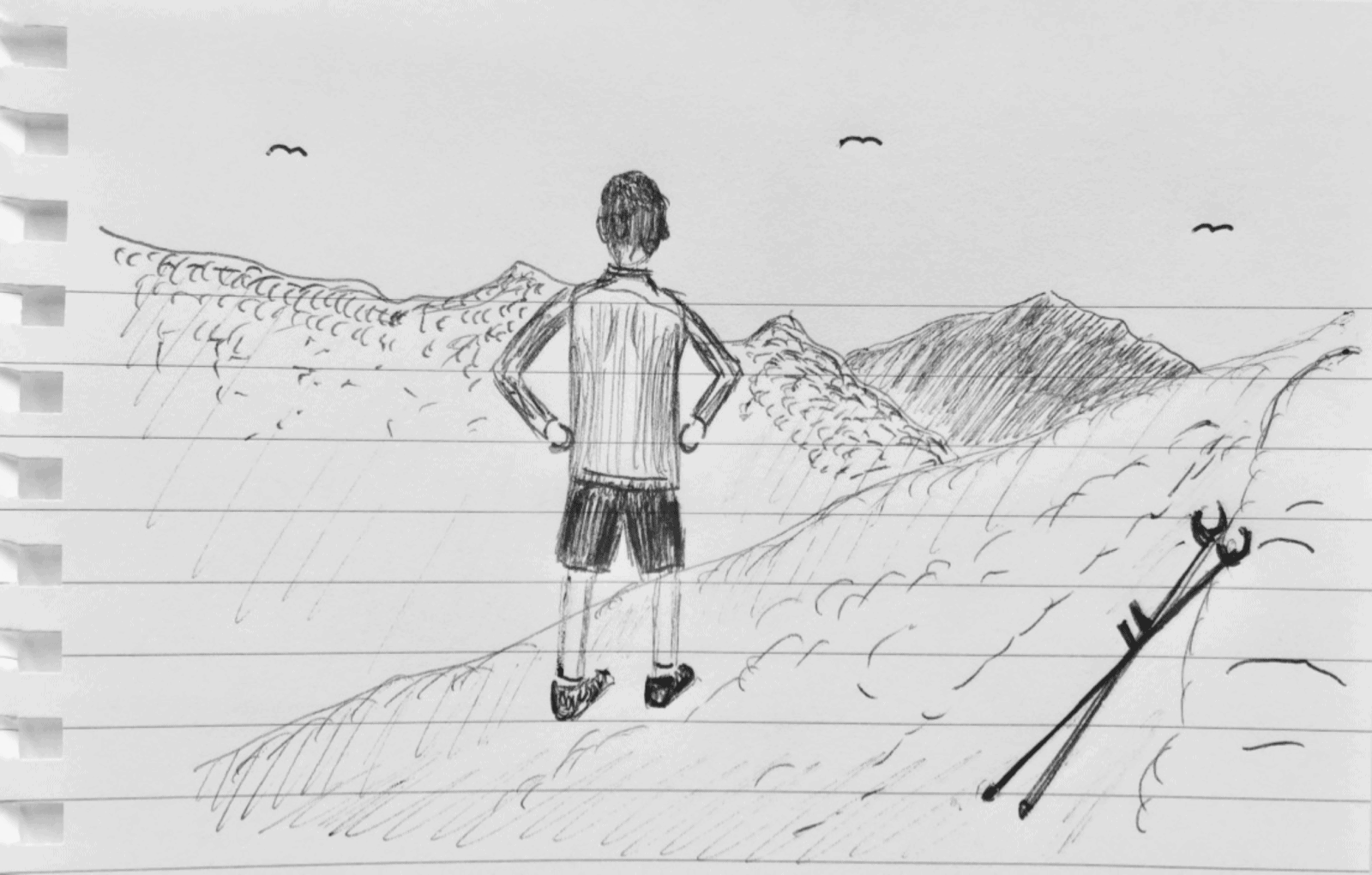 Steve walking again