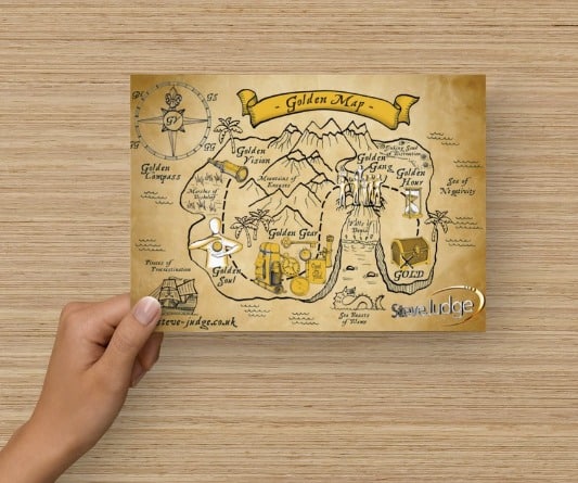 Golden Map visual
